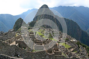 Machu picchu ruins