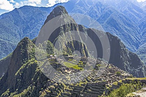 Machu Picchu ruins Cuzco Peru