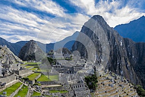 Machu Picchu ruins Cuzco Peru