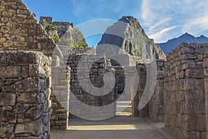 Machu Picchu ruins Cuzco Peru