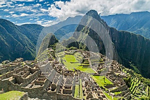 Machu Picchu ruins