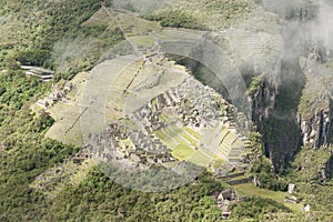 Machu Picchu seen from Huayna Picchu