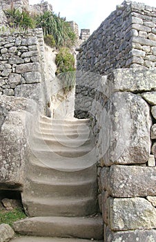 Machu Picchu steps