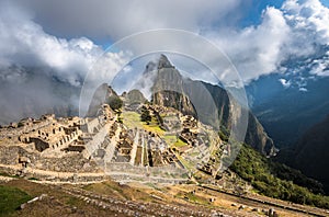 Machu Picchu, UNESCO World Heritage Site, Peru