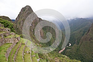 Machu Picchu and Wayna Picchu