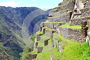 Machu Picchu, World's wonder. Peru.