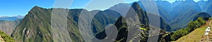 Machu Pichu Panoramic Landscape