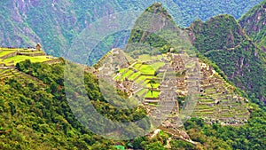 Machu Pichu Wide Overview, Peru