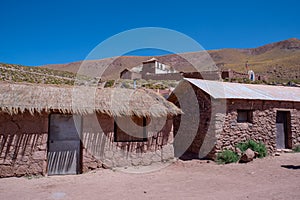 Machuca village in San Pedro de Atacama, Antofagasta, Chile