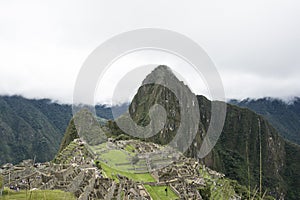 Machupichu landscape photo