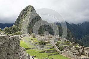 Machupichu landscape photo