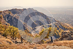 Macin Mountains in autumn