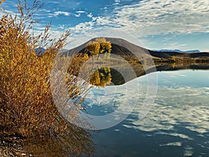 Mack Mesa Long View of Autumn Reflections photo