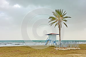 Mackenzie beach in Larnaca