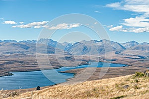 Mackenzie country in New Zealand photo