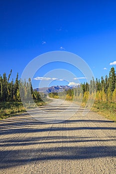 Mackenzie Highway in the Northwest Territories