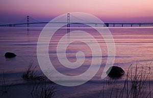 Mackinac Bridge in Michigan