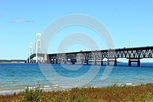 Mackinac Bridge in Michigan