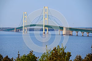 Mackinac suspension bridge