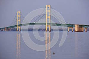 Mackinac suspension bridge