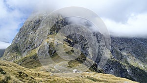 Mackinnon Pass, Milford Track, New Zealand.