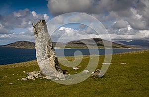 MacLeod's Stone, Nisabost, Harris, Scotl