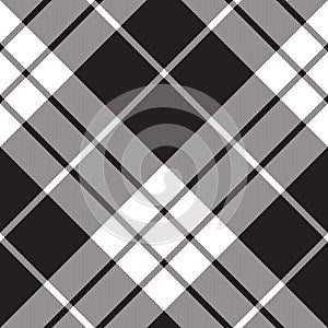 Macleod tartan plaid diagonal seamless pattern