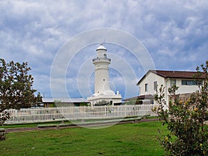 Macquarie Lighthouse on Cloudy Day, Vaucluse, Sydney, Australia