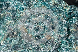 Macro of Apatite texture photo