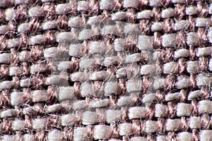 Macro backgrounds of natural and artificial fabric