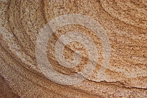 Macro Beige Sandstone Texture