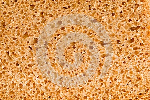 Macro of bread texture