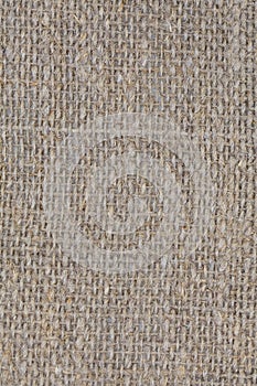 Macro canvas texture close up.