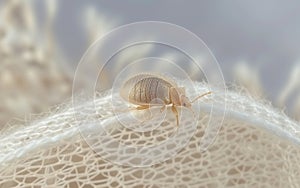 Macro close-up of bed bug