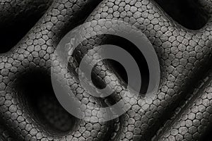 Macro Shot of Protective Helmet Foam Padding â High Detail Sports Safety Equipment Photography