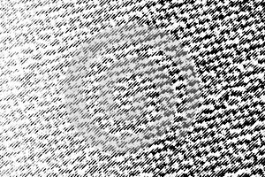 Macro Close-Up of Jagged Diagonal Halftone Gradient Pattern
