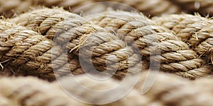 Macro close up of rope texture background