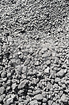 Macro coal background