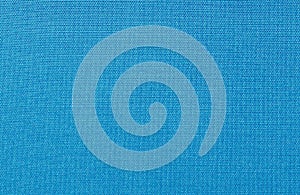 Macro color blue fabric texture