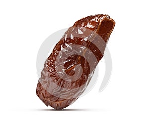 Macro of a Date fruit isolated