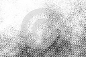 Macro of Diagonal Halftone Gradient Printed on Paper