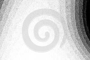 Diagonal Halftone Gradient with Dark Edge on White Paper