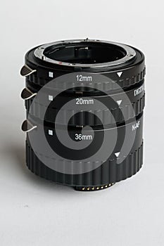 Macro extension tubes