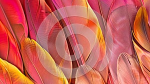 Macro feathers pattern