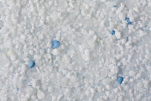 Macro of a granule powder type detergent photo