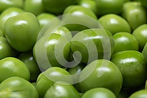 Macro of Green pea background