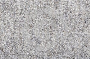 Macro of grey felt texture