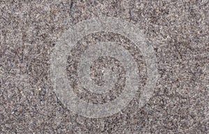 Macro of grey felt texture