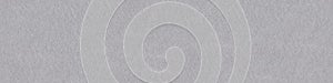 Macro of grey felt texture. Panoramic seamless texture, pattern