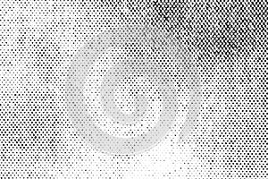 Macro Image of Dense Halftone Dot Gradient on Printed Paper